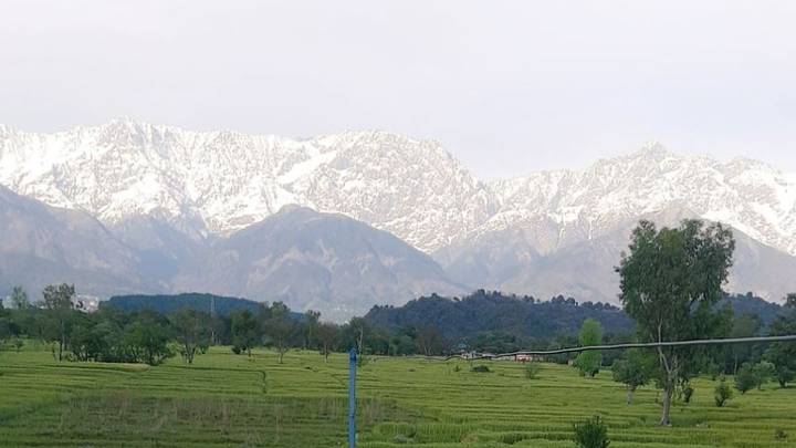 The Himalayas Are Visible In Parts Of India Over 100 Miles Away For The First Time In 30 Years