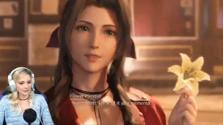 'Final Fantasy VII' Remake Voice Actor Emotionally Reacts To Her Performance