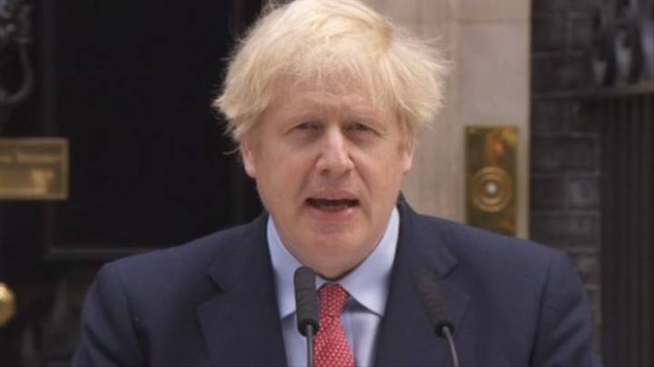 Boris Johnson Makes TV Statement On His Return To Work After Coronavirus Diagnosis