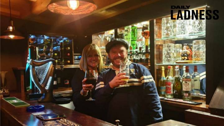 Bloke Builds Partner Incredible Garden Pub In Honour Of Her Late Parents