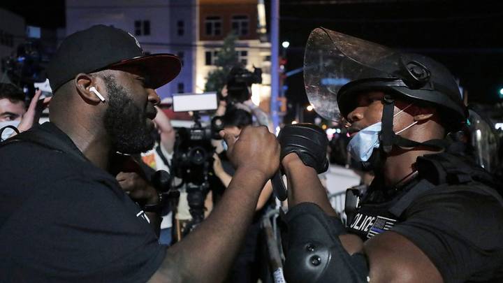 Violent Protests Continue To Erupt In Minneapolis After George Floyd Was Killed